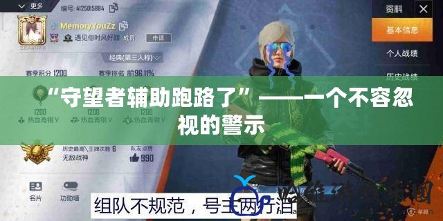 “守望者輔助跑路了”——一個不容忽視的警示