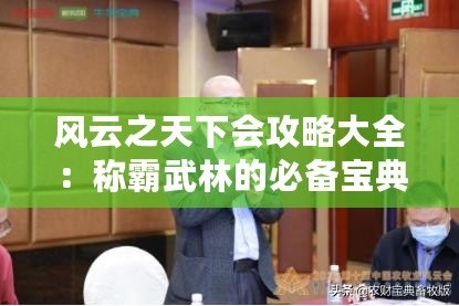 風云之天下會攻略大全：稱霸武林的必備寶典