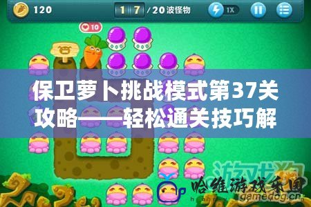 保衛蘿卜挑戰模式第37關攻略——輕松通關技巧解析