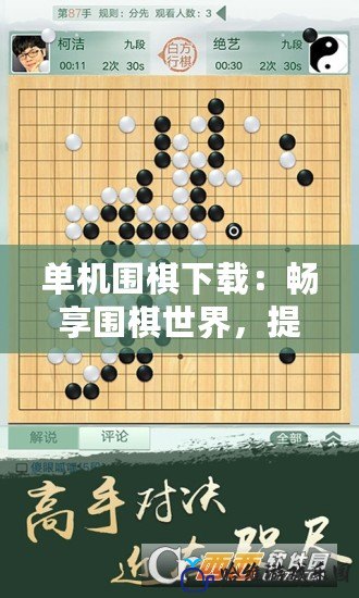 單機圍棋下載：暢享圍棋世界，提升棋力的不二選擇