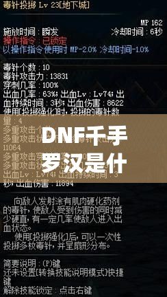 DNF千手羅漢是什么職業裝備？全面解析與推薦