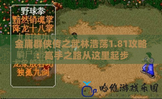 金庸群俠傳之武林浩蕩1.81攻略：高手之路從這里起步