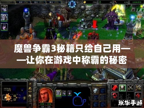 魔獸爭霸3秘籍只給自己用——讓你在游戲中稱霸的秘密武器