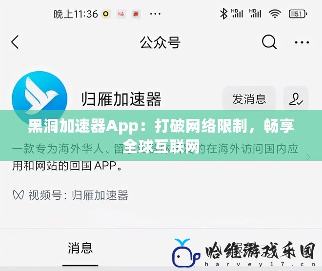 黑洞加速器App：打破網絡限制，暢享全球互聯網