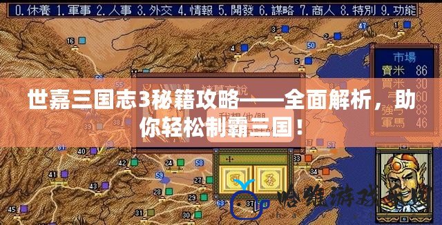 世嘉三國(guó)志3秘籍攻略——全面解析，助你輕松制霸三國(guó)！