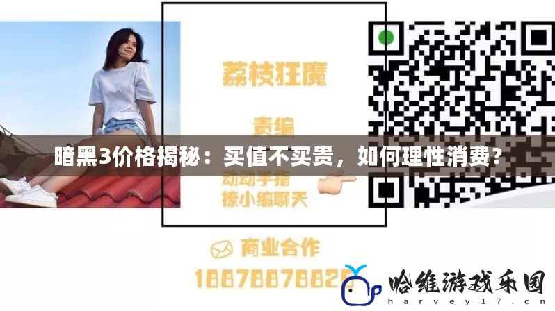 暗黑3價格揭秘：買值不買貴，如何理性消費？