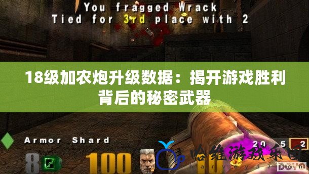 18級加農炮升級數據：揭開游戲勝利背后的秘密武器